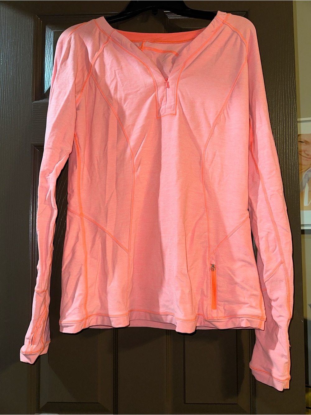 lululemon athletica Long Sleeve Henley Top